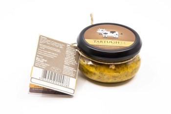 TartuGhee natural Golden Ghee butter with black truffles 120 ml